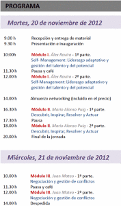 horario