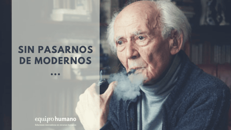 Sin pasarnos de modernos…