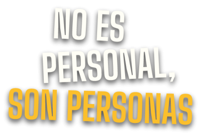 No es personal, son personas