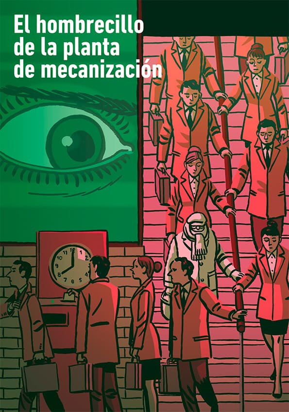 Portada de el hombrecillo de la planta de mecanización.