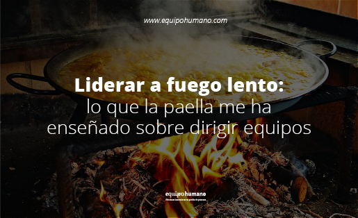 Liderar equipos paella