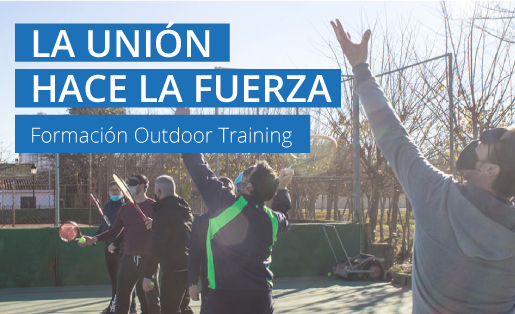 La unión hace la fuerza: Formación outdoor training.